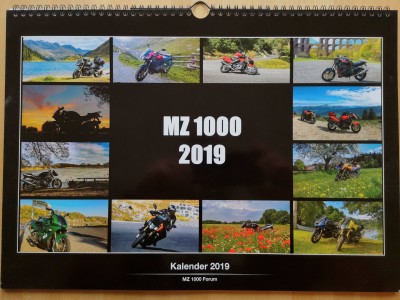 Deckblatt MZ 1000 Forenkalender 2019
