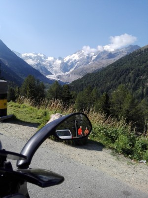 Anfahrt zum Berninapass