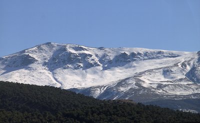 Nordhang der Sierra Nevada