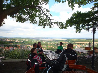 Ausblick vom Bikerhotel Stubenberg Gernrode